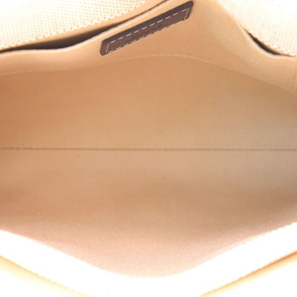 Chloe Woody Tote Canvas with Leather Small Neutral - Picture 6 of 7